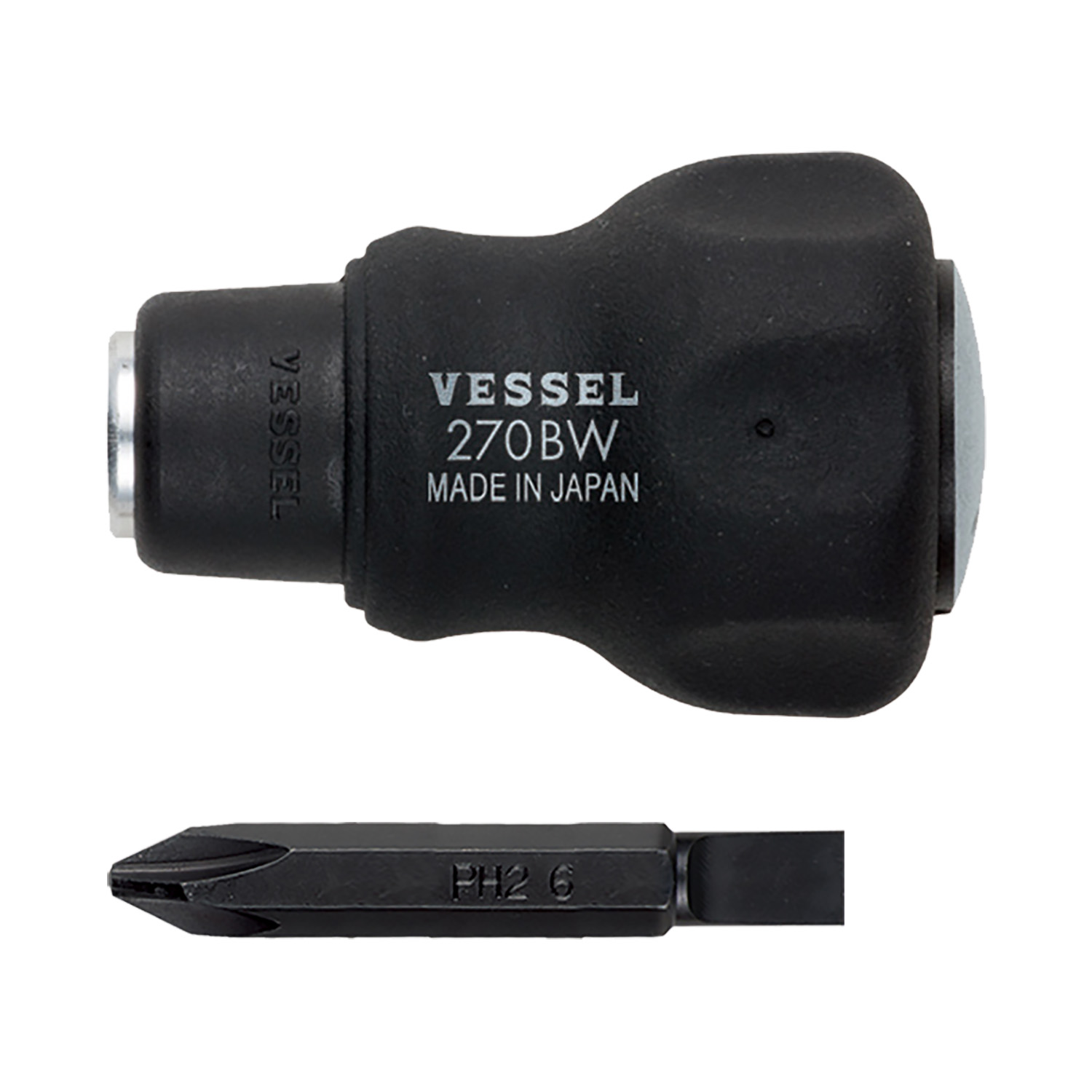 Cushion Stubby Interchangeable Screwdriver